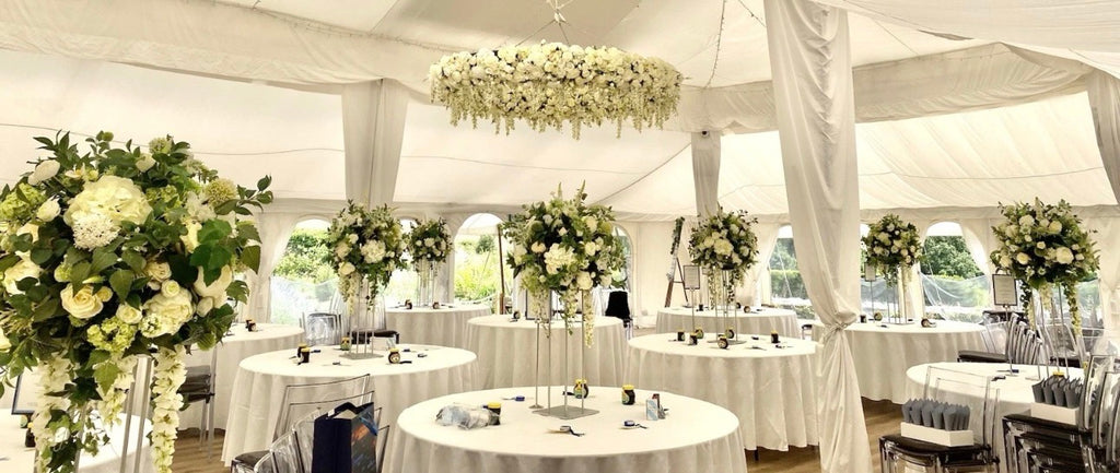 8ft Artificial Floral Ceiling Ring