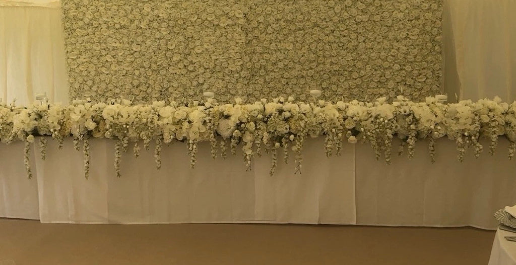 Extra Large Floral Top Table Runner